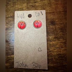 Tree of Life Stud Earrings